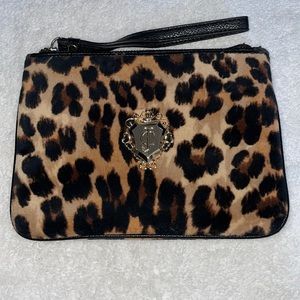 Juicy Couture Leopard Wristlet Clutch